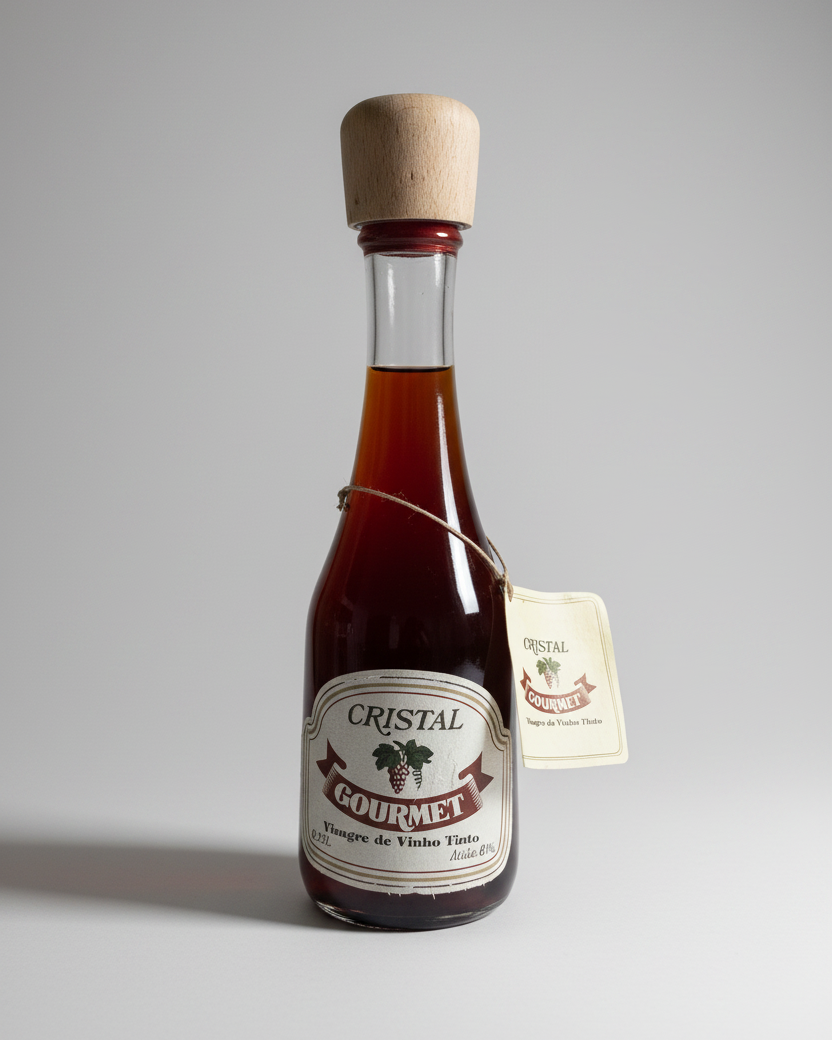 Vinagre de Vinho Tinto (Cristal Gourmet)